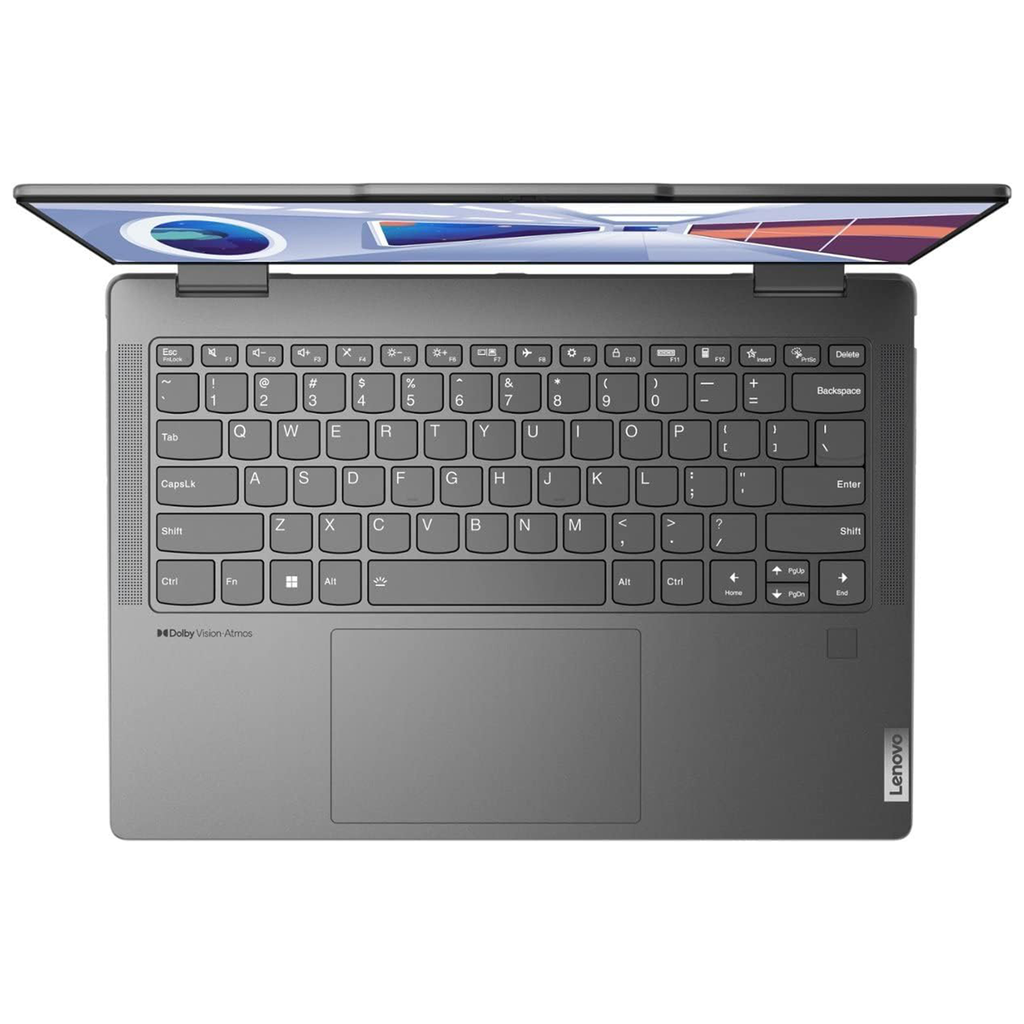 Brand New Laptop Open Box YOGA 7 14IRL8 core i5 1335U 13th Gen 16GB DDR5 Ram 512GB Nvme shared VGA 14 inch WIN11 2.2K Touch Screen-Grey 82YL0046CF