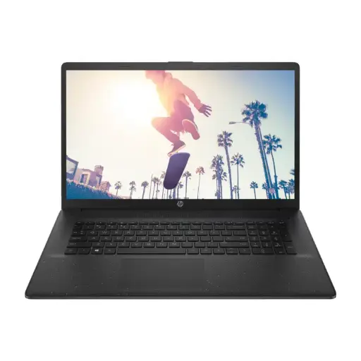 CTO Laptop HP 17CN2xxx Core i5 1235U 12Th Gen 8GB DDR4 RAM 256GB SSD Intel IRIS XE  VGA 17.3 inch HD Screen - Win11 _8B7G0U8R#ABA - Black