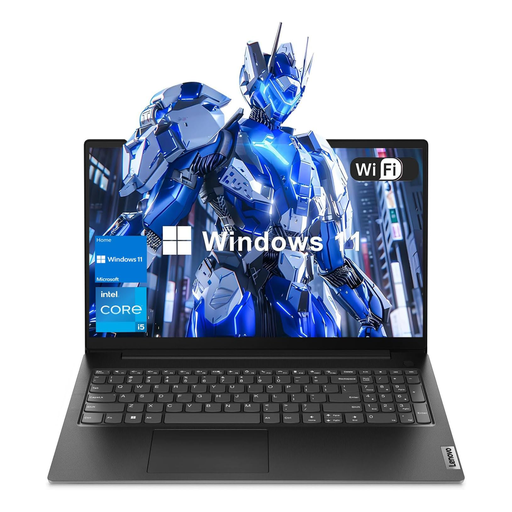 Brand New Laptop Lenovo v15 core i5 13420H 13th Gen 8GB DDR5 Ram 512GB Nvme 15.6 inch FHD Screen-Black